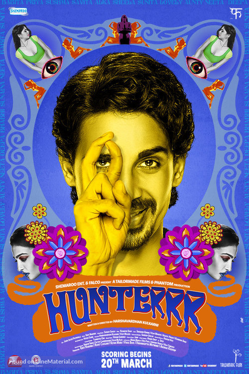 Hunterrr - Indian Movie Poster