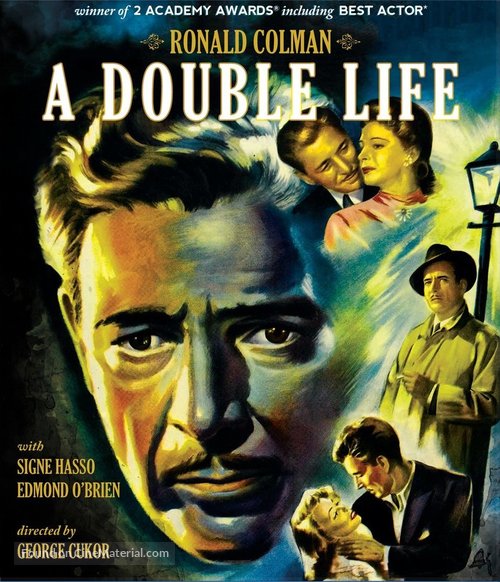 A Double Life - Blu-Ray movie cover