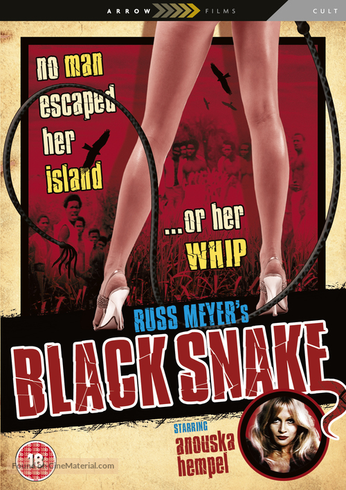 Black Snake - British DVD movie cover