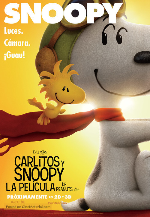 The Peanuts Movie - Spanish Movie Poster