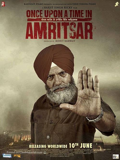 Once Upon a Time in Amritsar - Indian Movie Poster