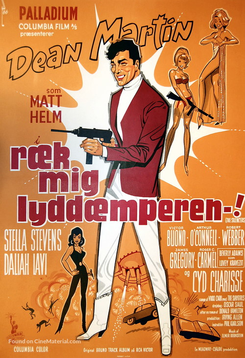 The Silencers - Danish Movie Poster