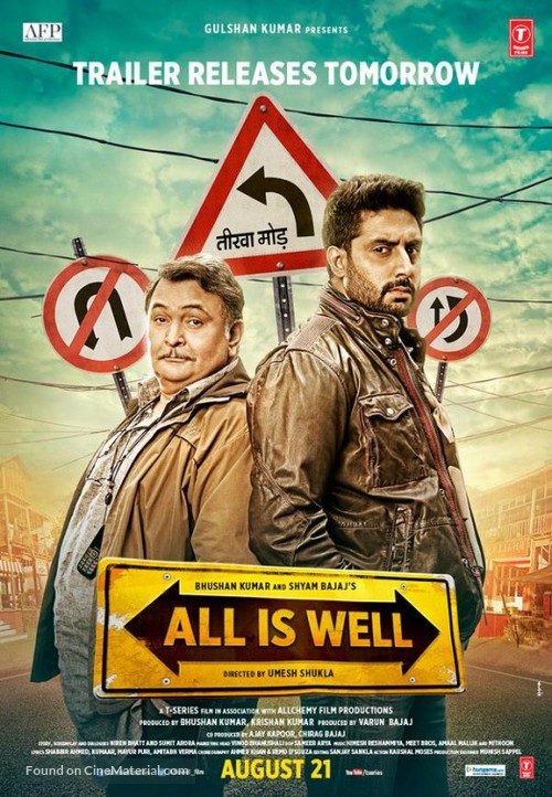 All Is Well - Indian Movie Poster