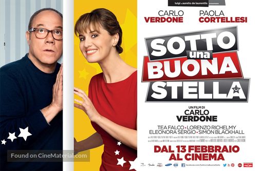 Sotto una buona stella - Italian Movie Poster