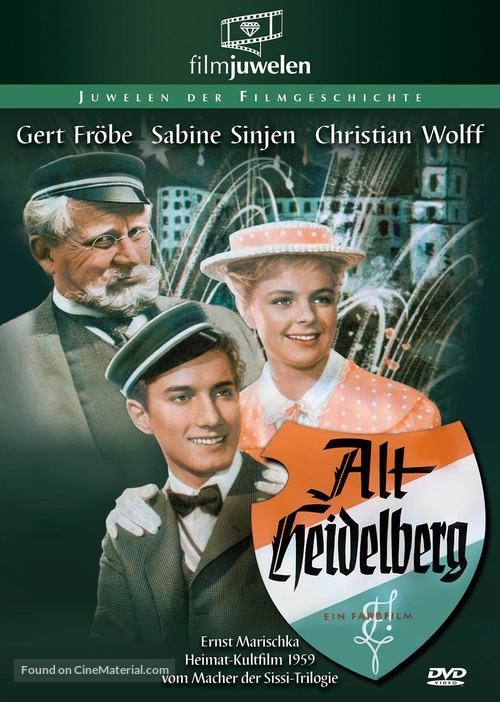 Alt Heidelberg - German DVD movie cover