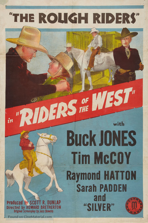 Riders of the West - Movie Poster