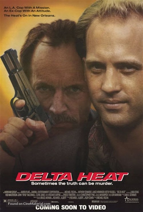 Delta Heat - Video release movie poster