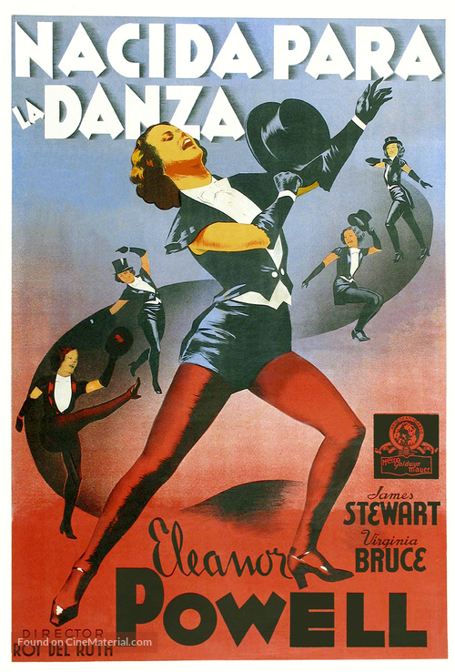 Born to Dance - Spanish Movie Poster