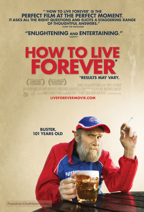 How to Live Forever - Movie Poster