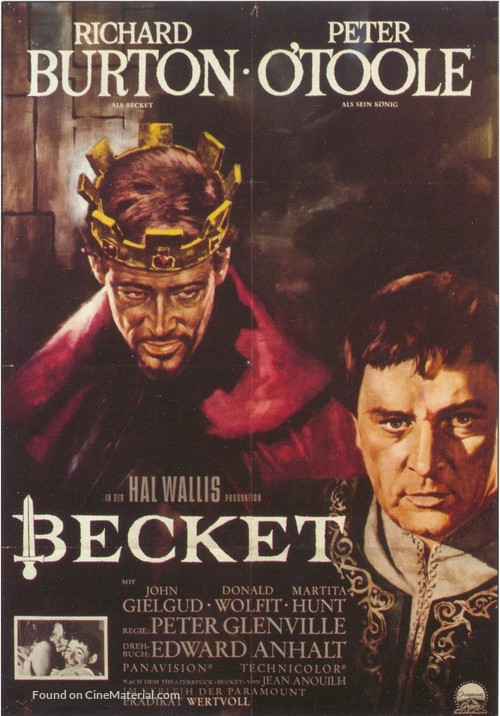 Becket - German Movie Poster