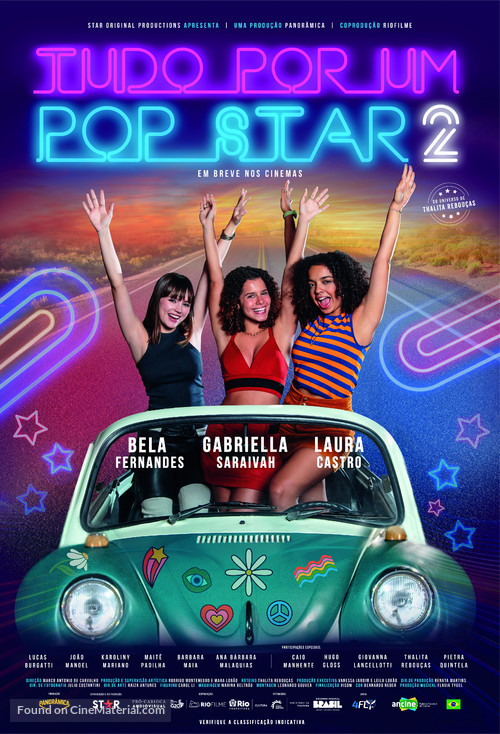 Tudo por um Pop Star 2 - Brazilian Movie Poster