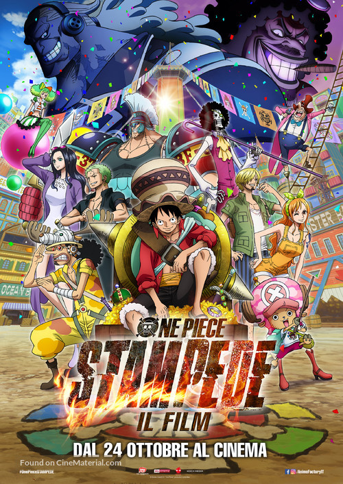 One Piece: Stampede - Italian Movie Poster