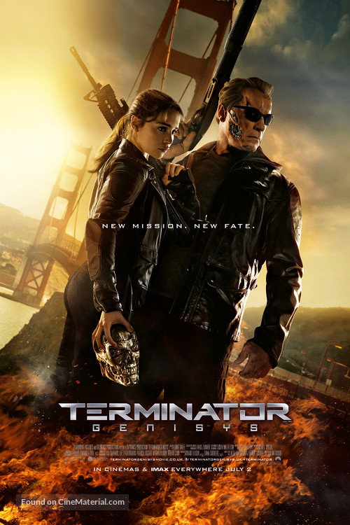 Terminator Genisys - British Movie Poster