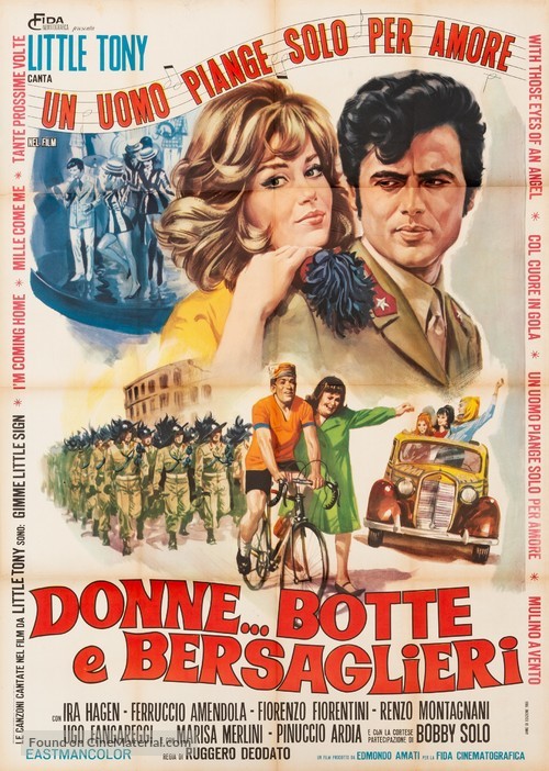 Donne... botte e bersaglieri - Italian Movie Poster