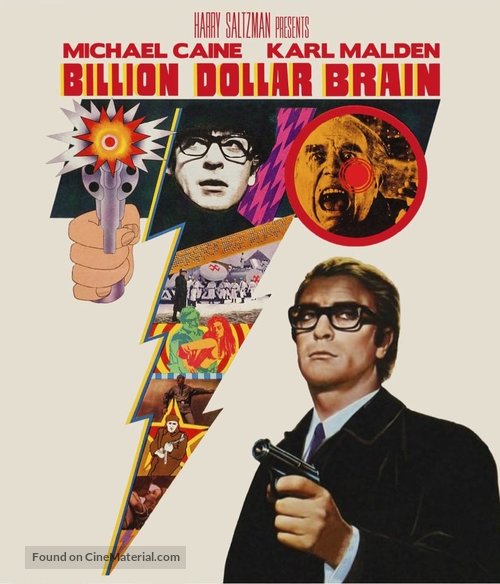 Billion Dollar Brain - Blu-Ray movie cover