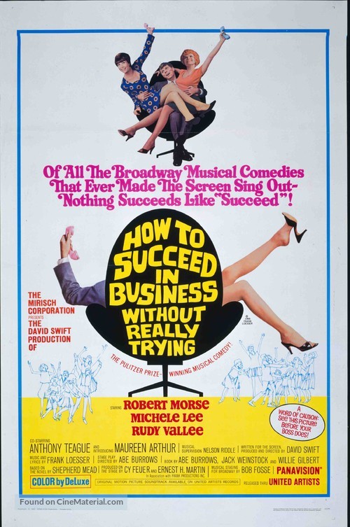 How to Succeed in Business Without Really Trying - Movie Poster