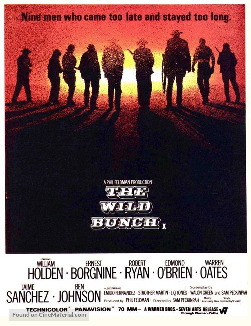 The Wild Bunch - Movie Poster