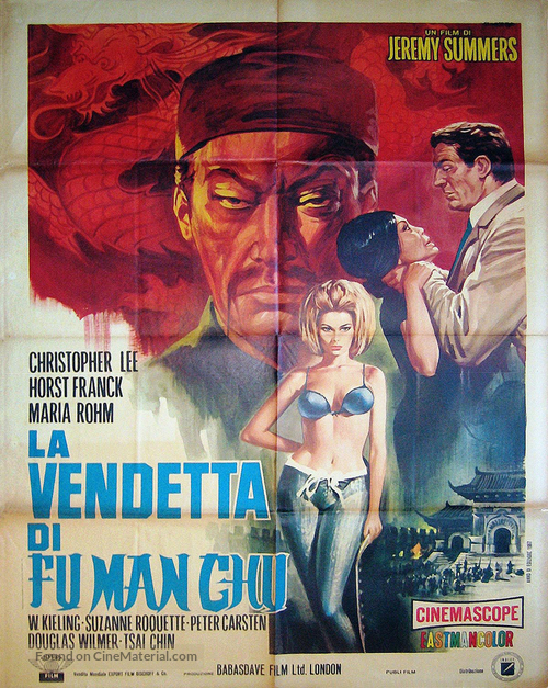 The Vengeance of Fu Manchu - Movie Poster