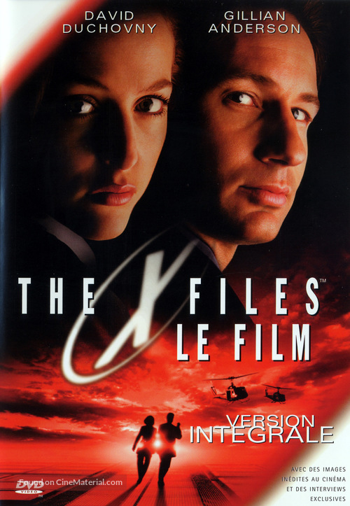 The X Files - French DVD movie cover