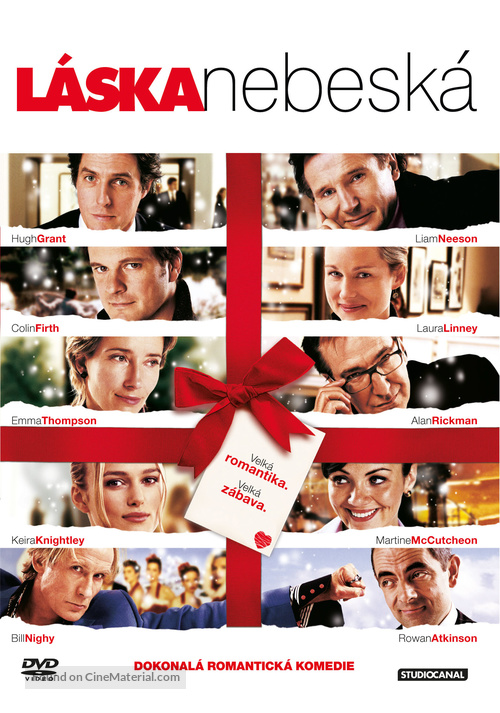 Love Actually - Czech DVD movie cover
