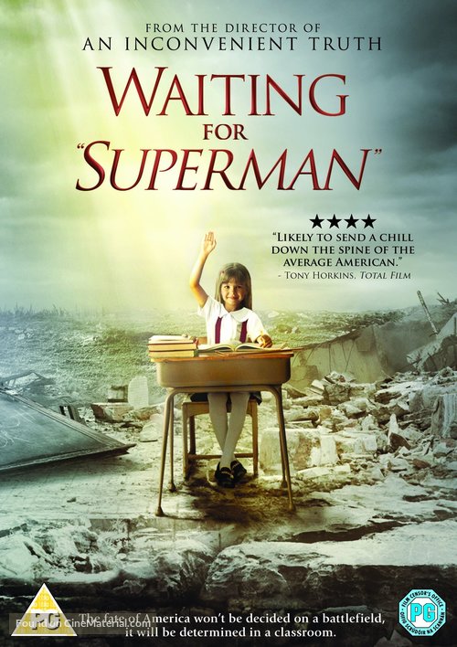 Waiting for Superman - British DVD movie cover