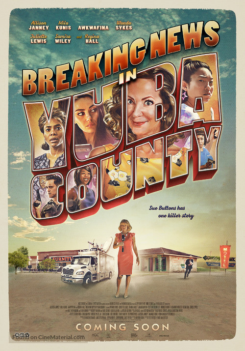 Breaking News in Yuba County - Dutch Movie Poster