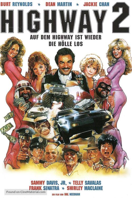 Cannonball Run 2 - German Movie Poster