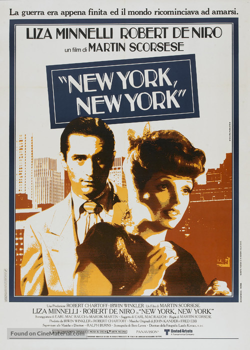 New York, New York - Italian Movie Poster