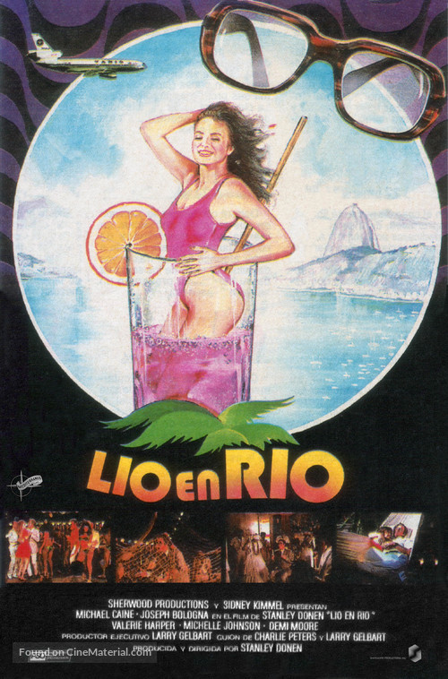 Blame It on Rio - Spanish Movie Poster