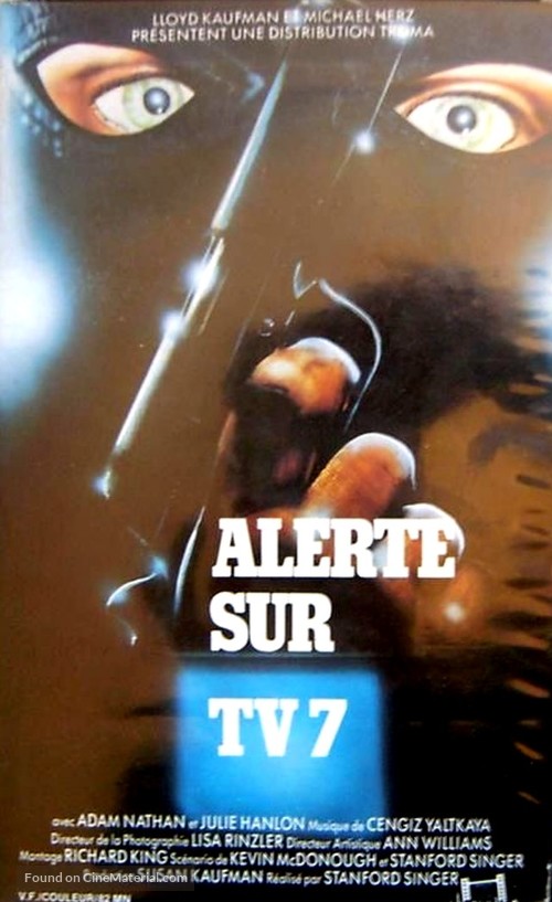 I Was a Teenage TV Terrorist - French VHS movie cover