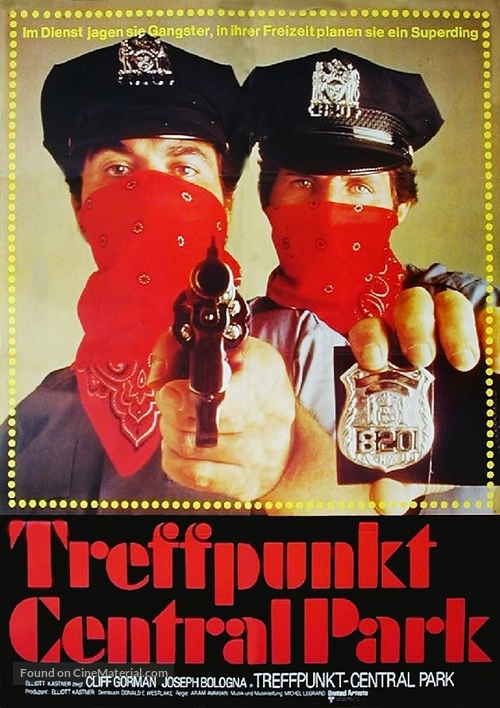 Cops and Robbers - German Movie Poster