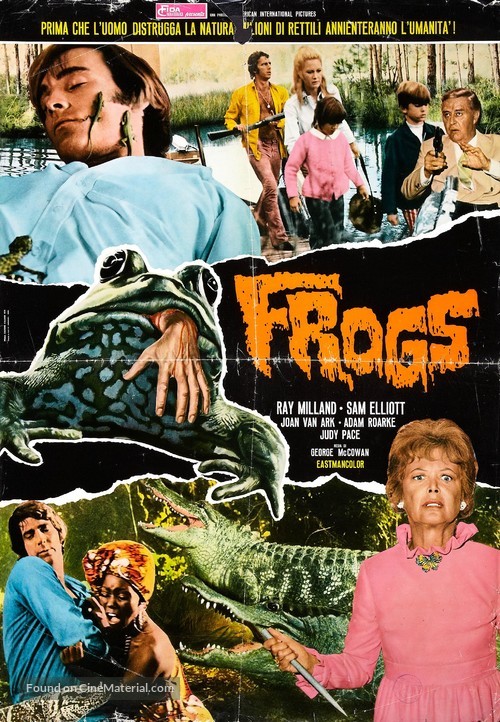 Frogs - Italian Movie Poster
