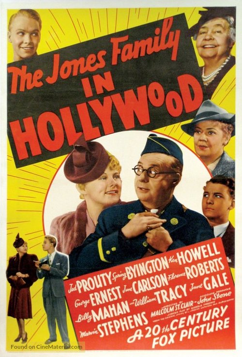 The Jones Family in Hollywood - Movie Poster