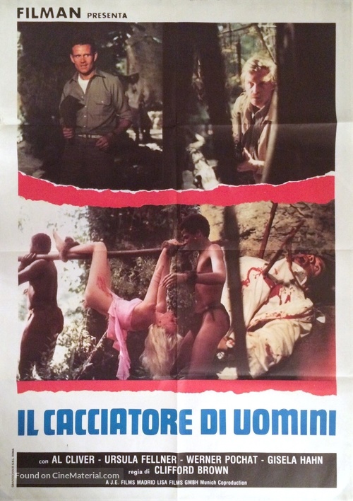El can&iacute;bal - Italian Movie Poster