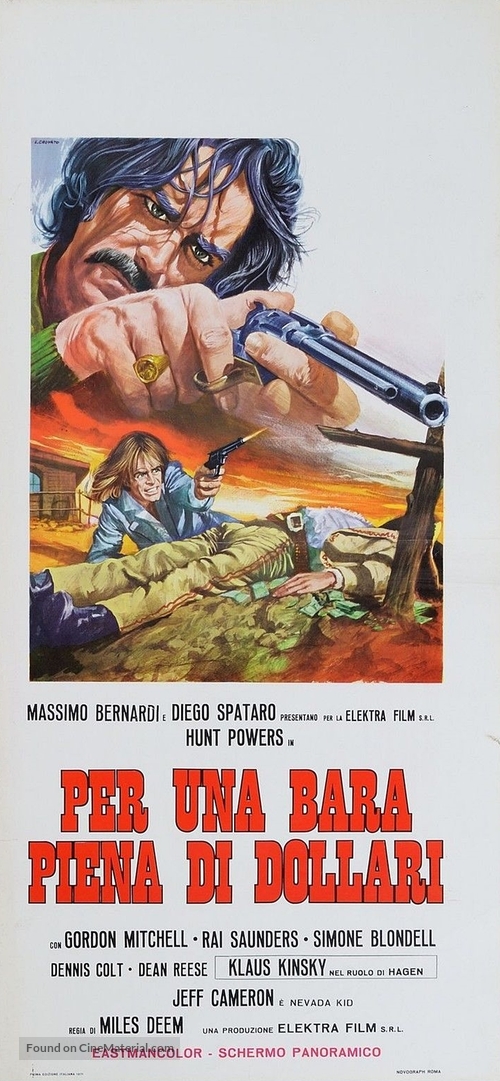Per una bara piena di dollari - Italian Movie Poster
