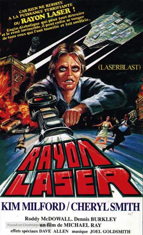 Laserblast - French VHS movie cover