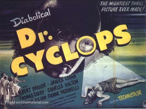 Dr. Cyclops - Movie Poster