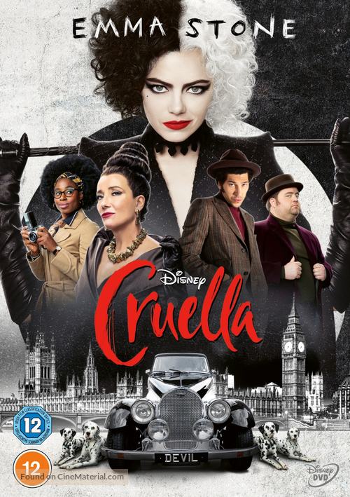 Cruella - British DVD movie cover