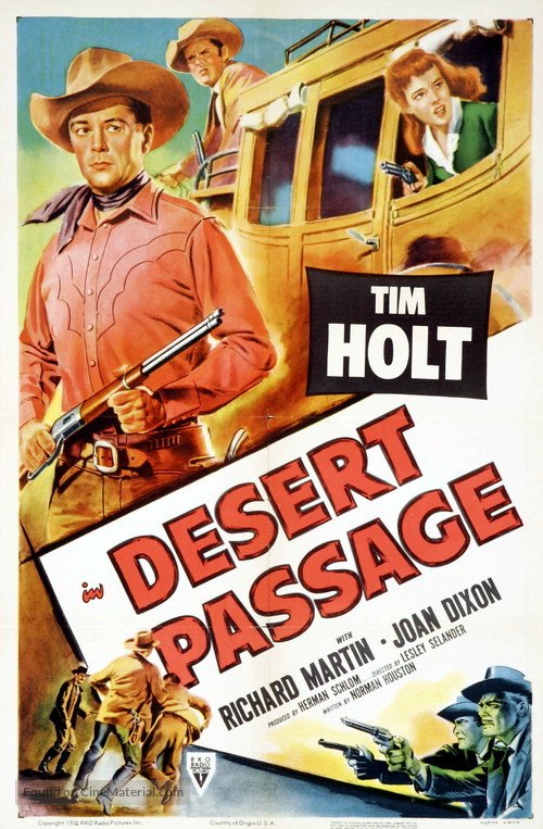 Desert Passage - Movie Poster