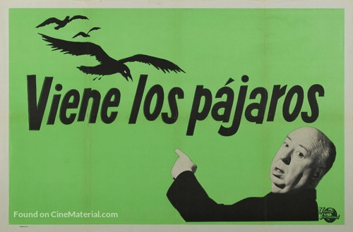 The Birds - Spanish Movie Poster
