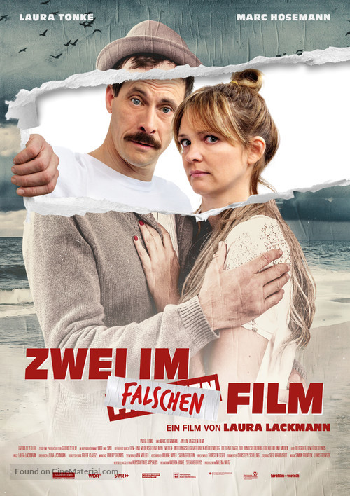 Zwei im falschen Film - German Movie Poster