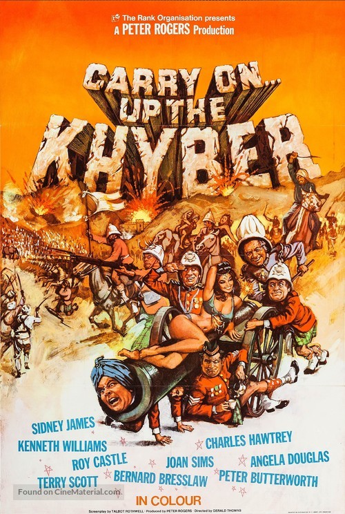 Carry On... Up the Khyber - British Movie Poster