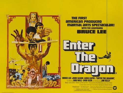 Enter The Dragon - British Movie Poster