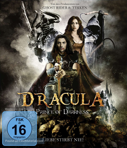 Dark Prince: The True Story of Dracula - German Blu-Ray movie cover