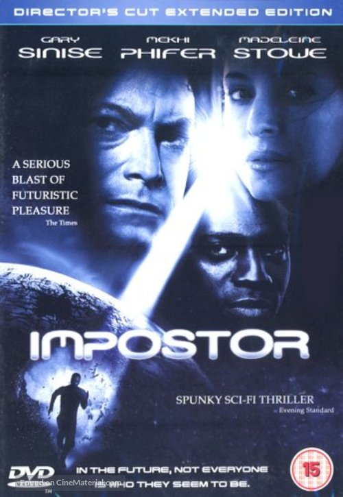 Impostor - British DVD movie cover