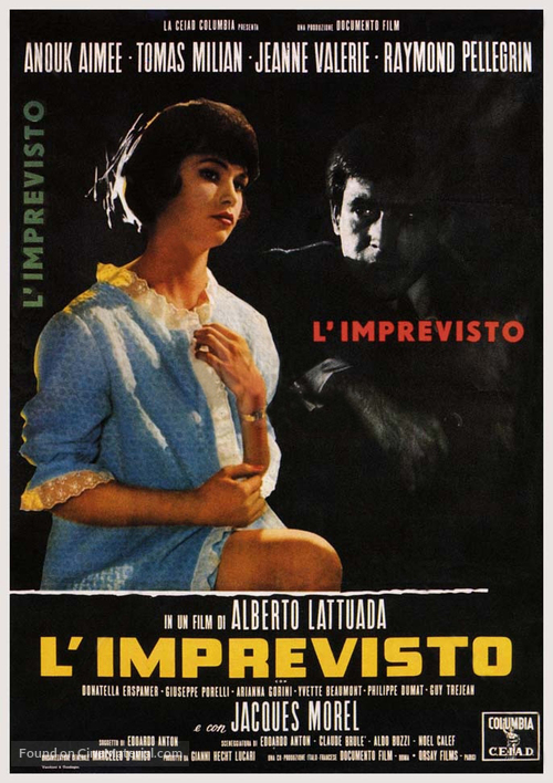 L&#039;imprevisto - Italian Movie Poster