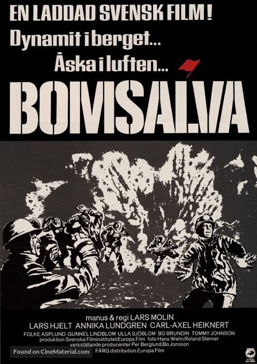 Bomsalva - Swedish Movie Poster