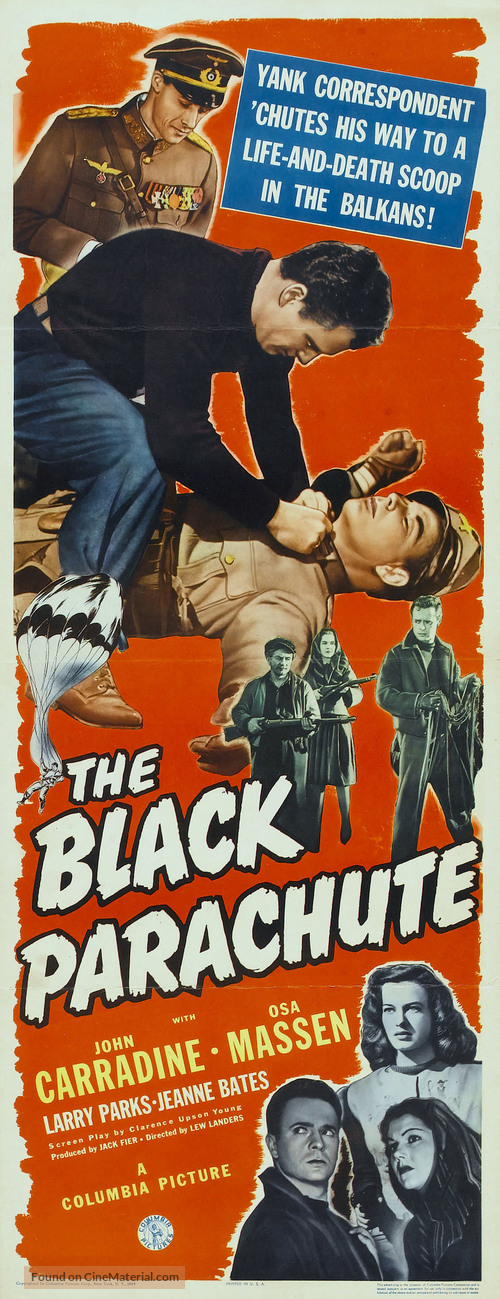 The Black Parachute - Movie Poster