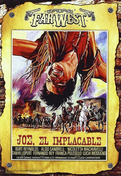 Navajo Joe - Spanish DVD movie cover