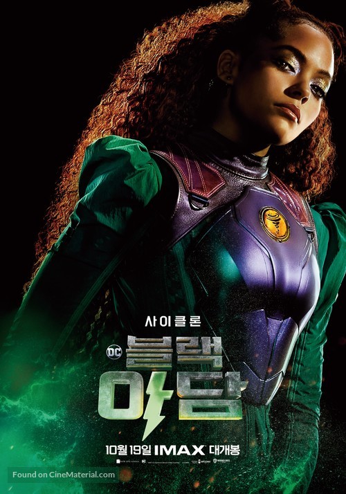 Black Adam - South Korean Movie Poster